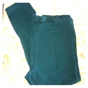 Forest green legging